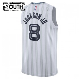 Maillot Basket Enfant Memphis Grizzlies Jaren Jackson JR 2025-26 Nike City Edition Gris Swingman